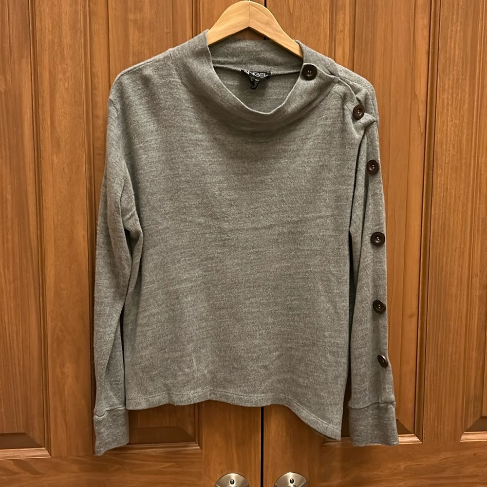 Angel gray sweater size large